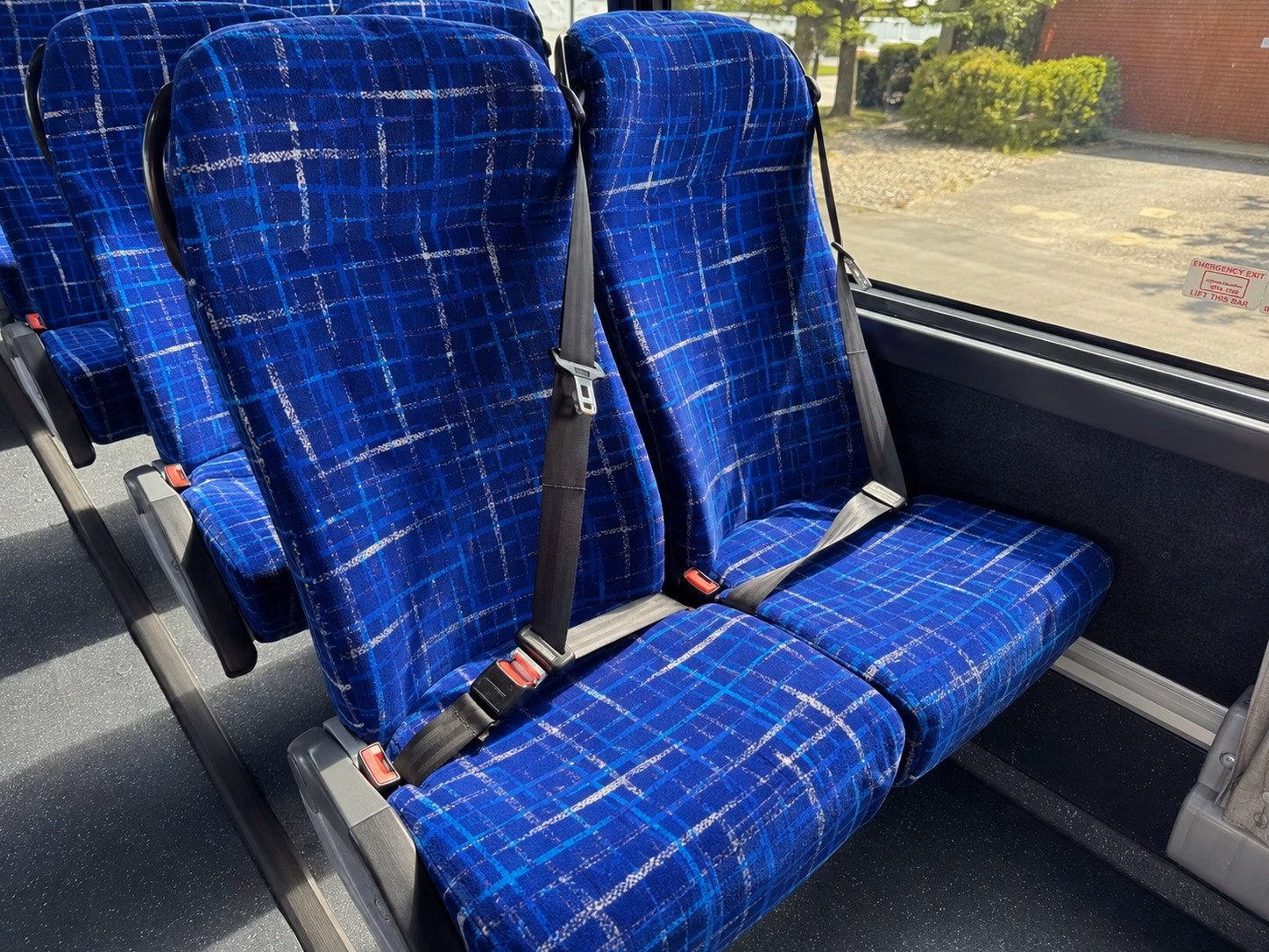 bronx charter bus interior