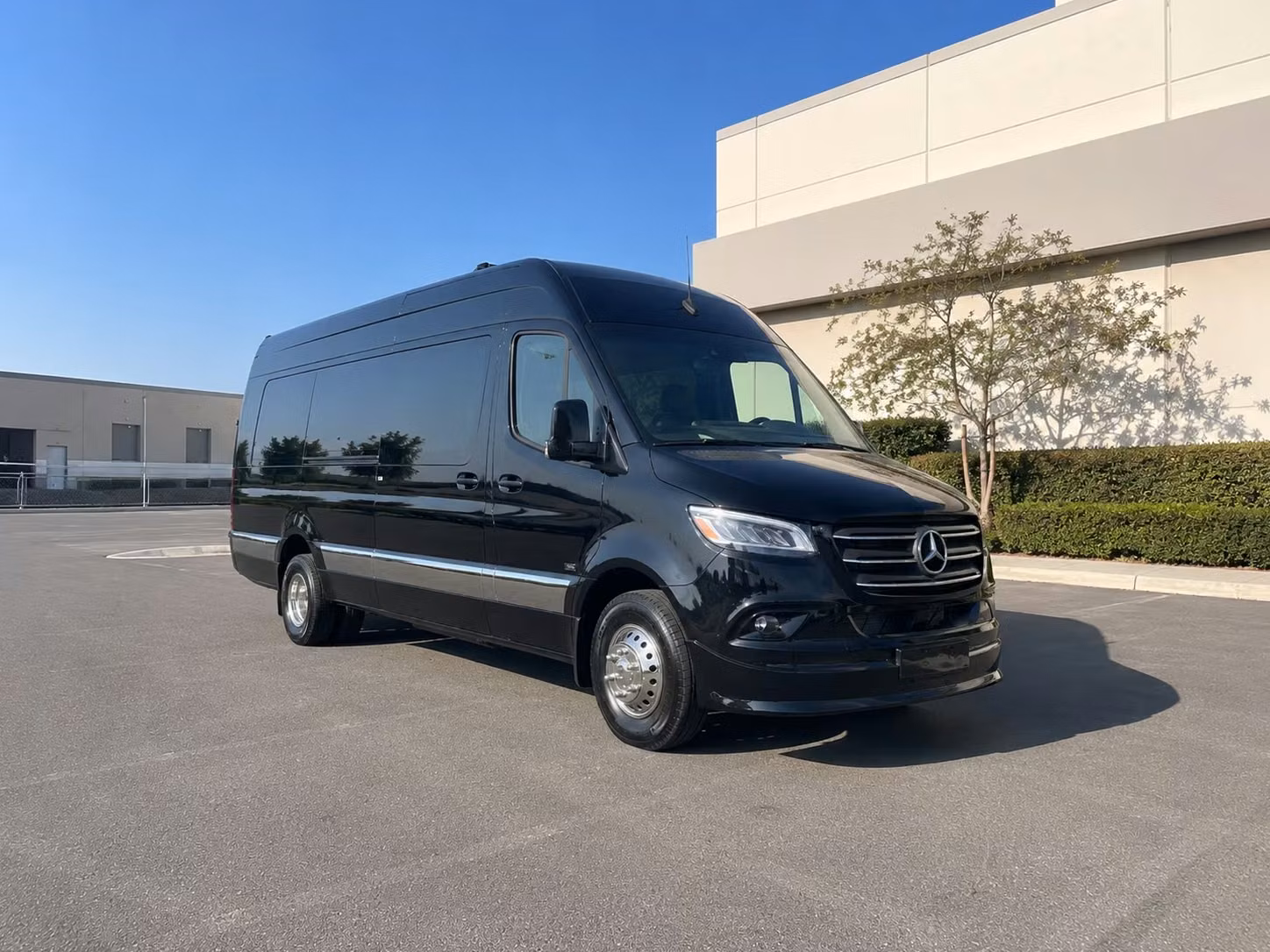 sprinter van with driver